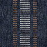 Elaine Smith Journey Indigo Deep Blue 22"x22" Decorative Pillow