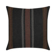 Elaine Smith Journey Earth Black 22" x 22" Pillow
