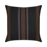Elaine Smith Journey Earth Black 22" x 22" Pillow