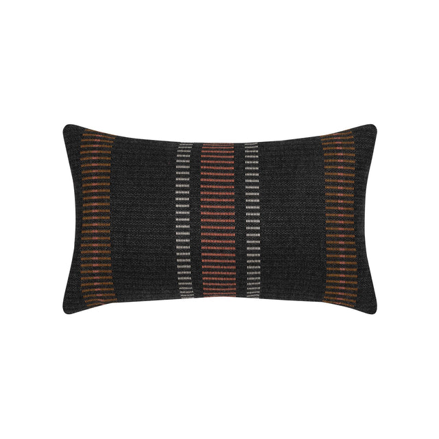 Elaine Smith Journey Earth Black 12" x 20" Pillow