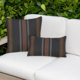 Elaine Smith Journey Earth Black 12"x20" Decorative Pillow