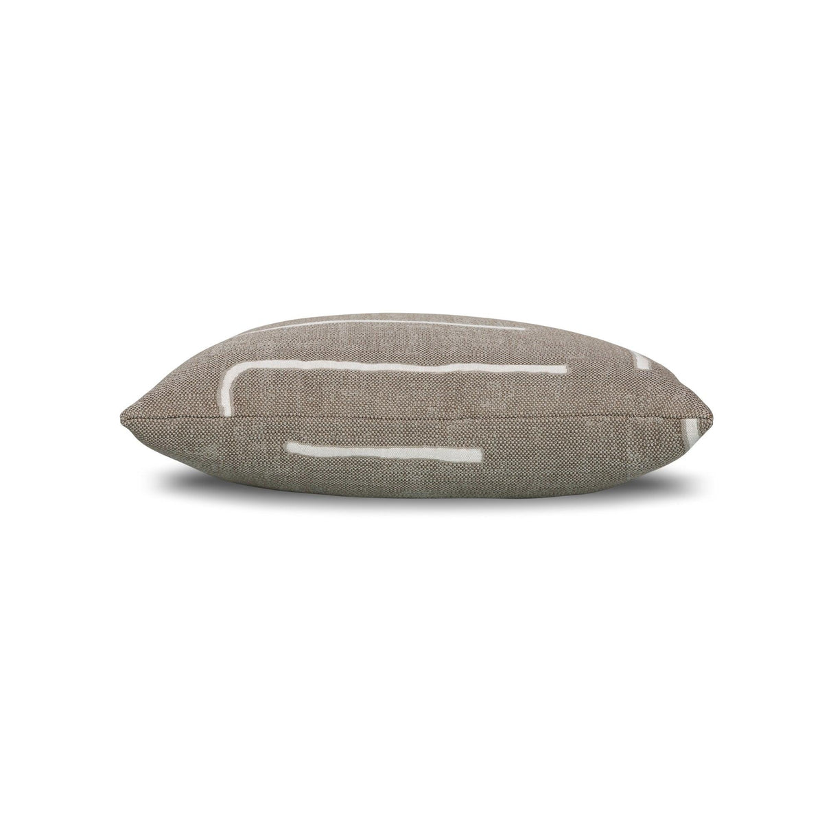 Elaine Smith Instinct Taupe Beige 20"x20" Decorative Pillow