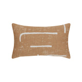 Elaine Smith Instinct Caramel Brown 12" x 20" Pillow