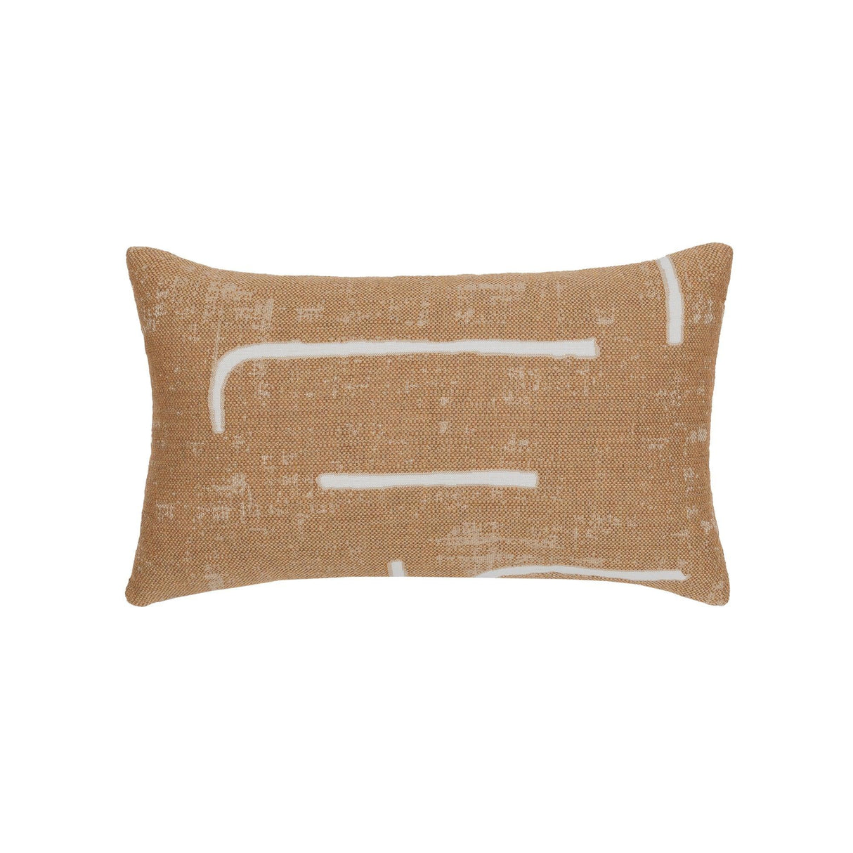 Elaine Smith Instinct Caramel Brown 12"x20" Decorative Pillow
