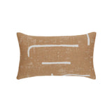Elaine Smith Instinct Caramel Brown 12"x20" Decorative Pillow