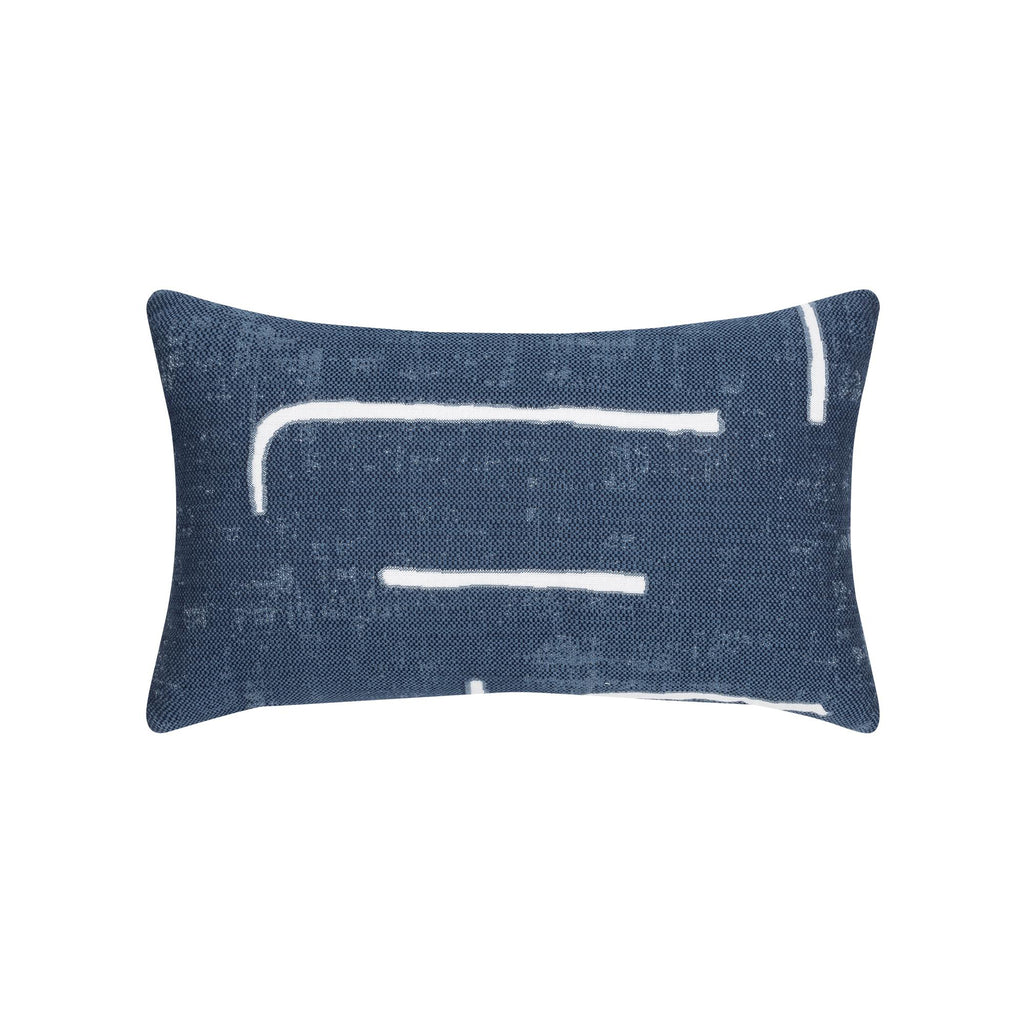 Elaine Smith Instinct Denim Blue 12" x 20" Pillow