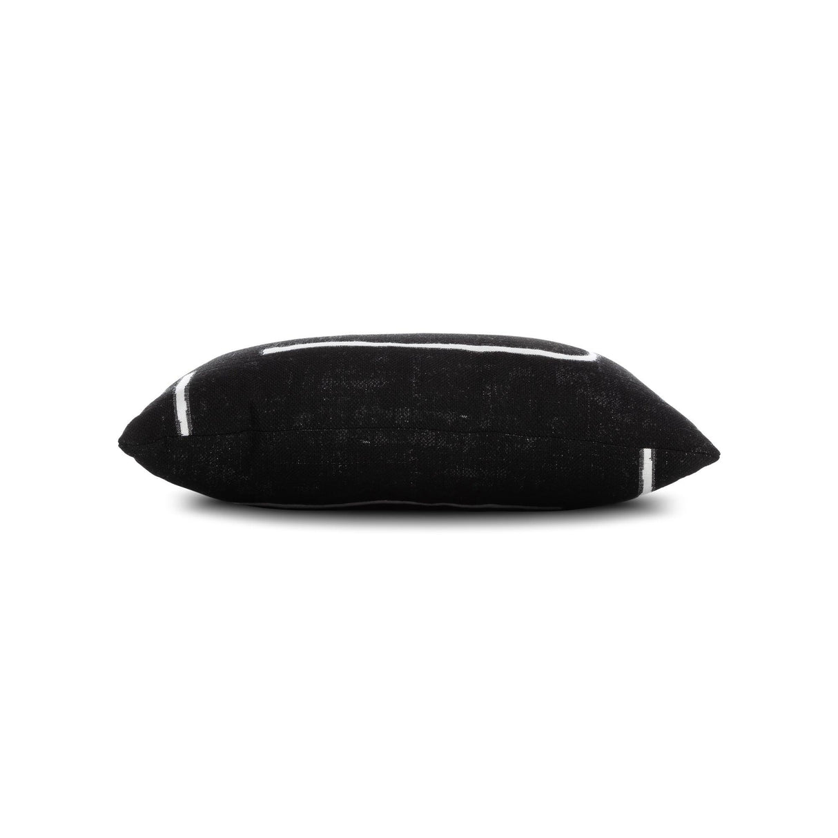 Elaine Smith Instinct Ebony Black 12"x20" Decorative Pillow
