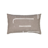 Elaine Smith Instinct Taupe Brown 12" x 20" Pillow