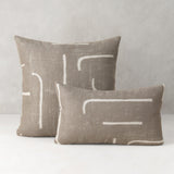 Elaine Smith Instinct Taupe Beige 12"x20" Decorative Pillow