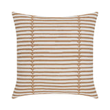 Elaine Smith Sincerity Caramel Brown 22" x 22" Pillow