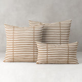 Elaine Smith Sincerity Caramel Brown 22"x22" Decorative Pillow