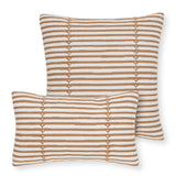 Elaine Smith Sincerity Caramel Brown 12" x 20" Pillow