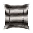 Elaine Smith Sincerity Ebony Black 22" x 22" Pillow
