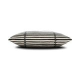Elaine Smith Sincerity Ebony Black 22"x22" Decorative Pillow