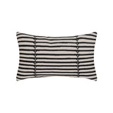Elaine Smith Sincerity Ebony Black 12" x 20" Pillow