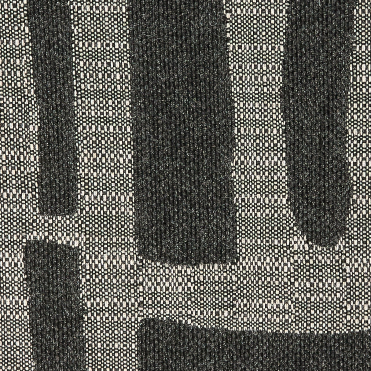 Elaine Smith Noble Charcoal Black 22"x22" Decorative Pillow