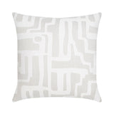 Elaine Smith Noble Alabaster White 22" x 22" Pillow