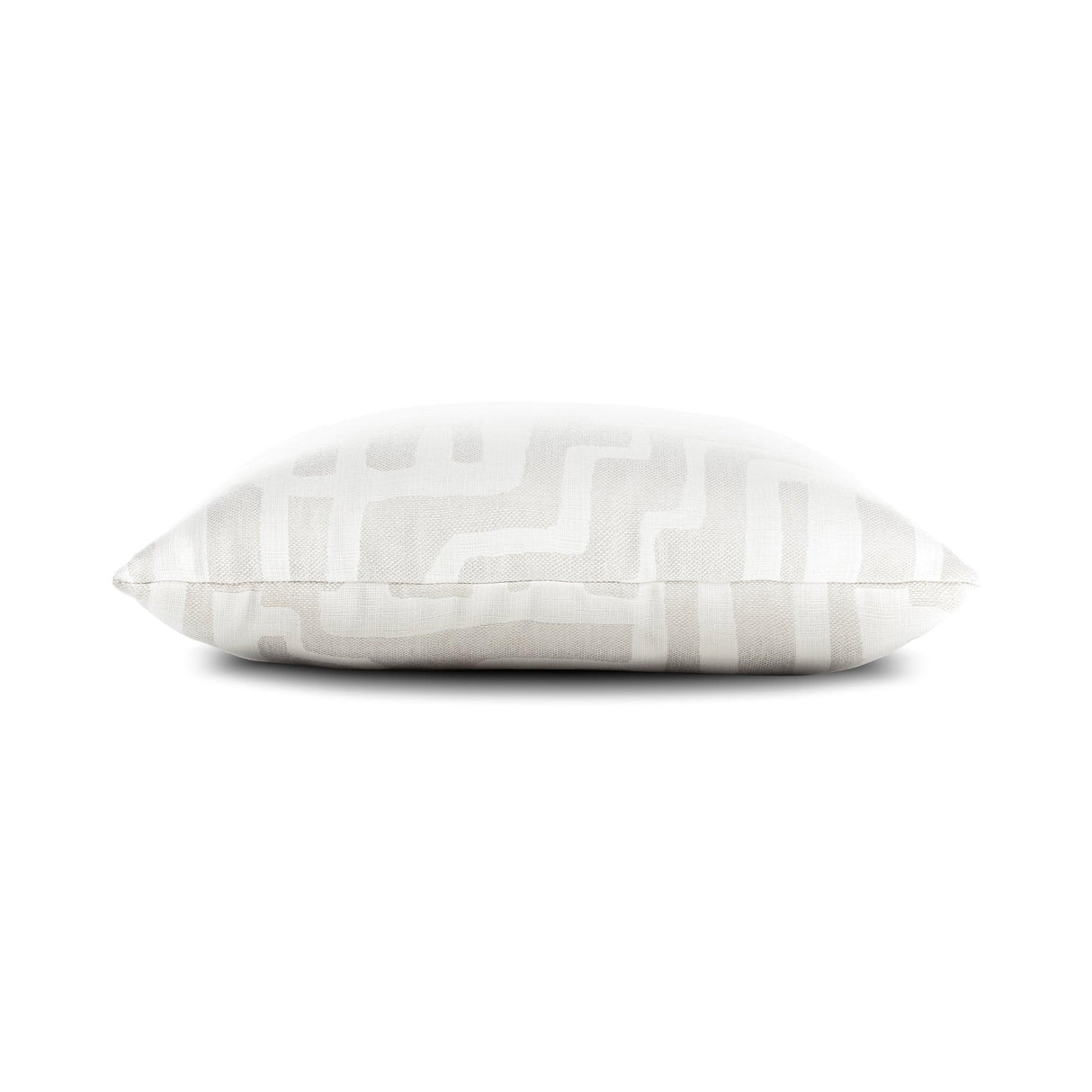 Elaine Smith Noble Alabaster White 22"x22" Decorative Pillow