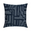 Elaine Smith Noble Indigo Blue 22" x 22" Pillow