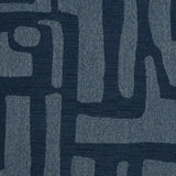 Elaine Smith Noble Indigo Deep Blue 22"x22" Decorative Pillow