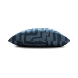 Elaine Smith Noble Indigo Deep Blue 22"x22" Decorative Pillow