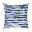 Elaine Smith Linear Indigo Blue 22" x 22" Pillow