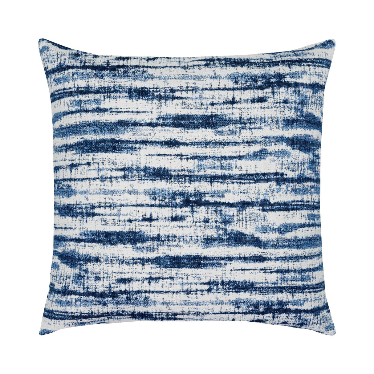 Elaine Smith Linear Indigo Blue 22" x 22" Pillow