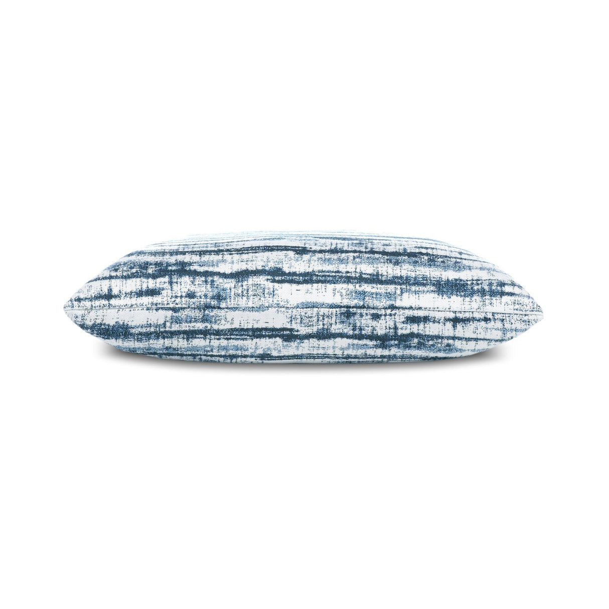 Elaine Smith Linear Indigo Blue 22"x22" Decorative Pillow