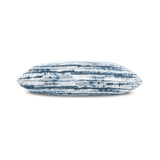 Elaine Smith Linear Indigo Blue 22"x22" Decorative Pillow
