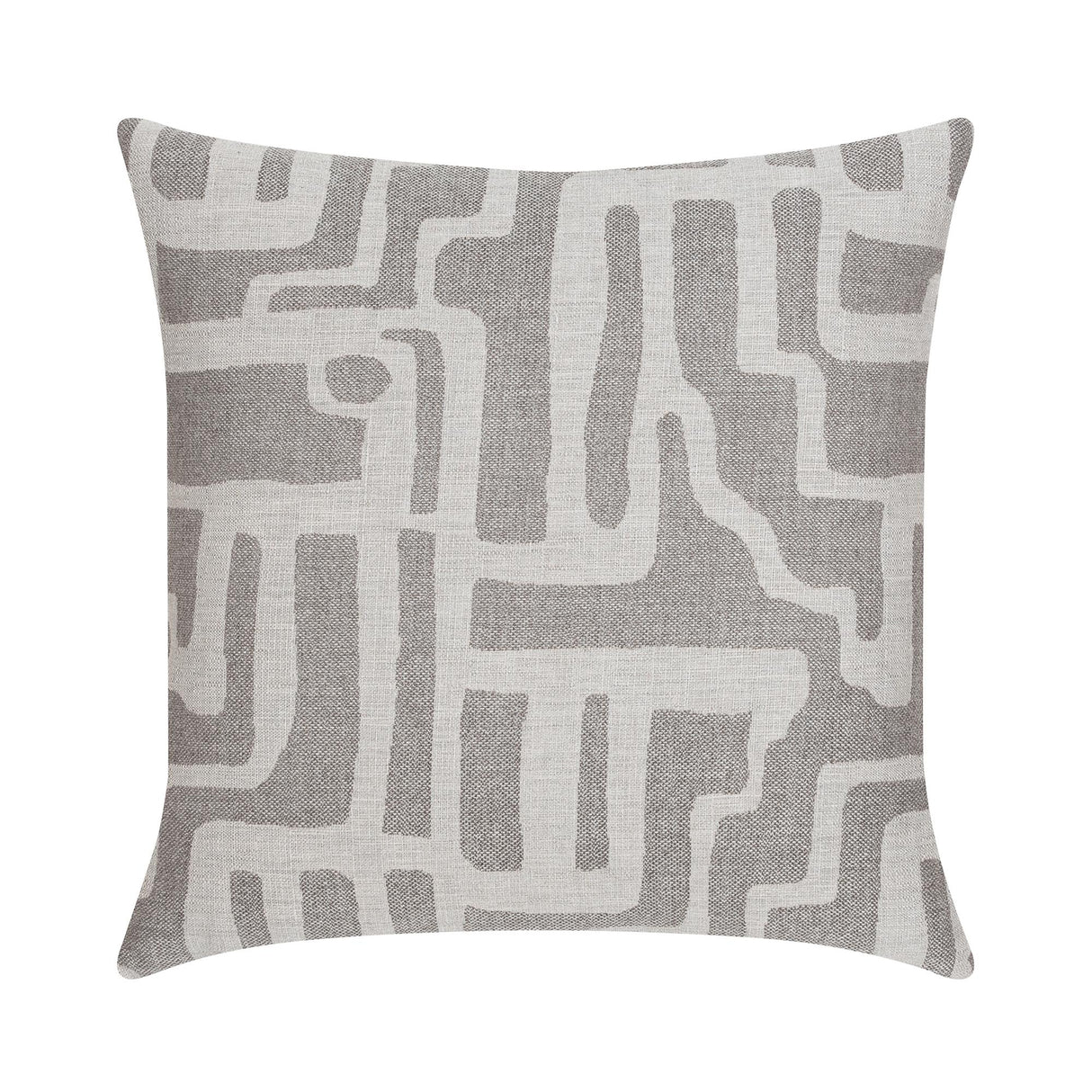 Elaine Smith Noble Pewter Gray 22" x 22" Pillow