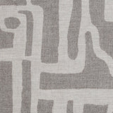 Elaine Smith Noble Pewter Gray 22"x22" Decorative Pillow