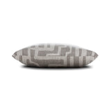 Elaine Smith Noble Pewter Gray 22"x22" Decorative Pillow