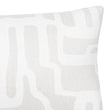Elaine Smith Noble Alabaster White 12" x 20" Pillow