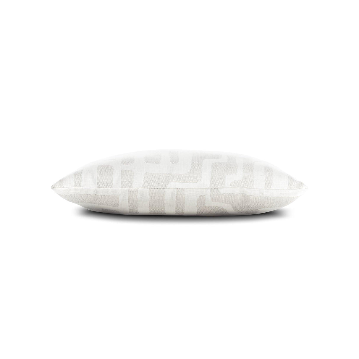 Elaine Smith Noble Alabaster White 12"x20" Decorative Pillow