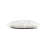 Elaine Smith Noble Alabaster White 12"x20" Decorative Pillow