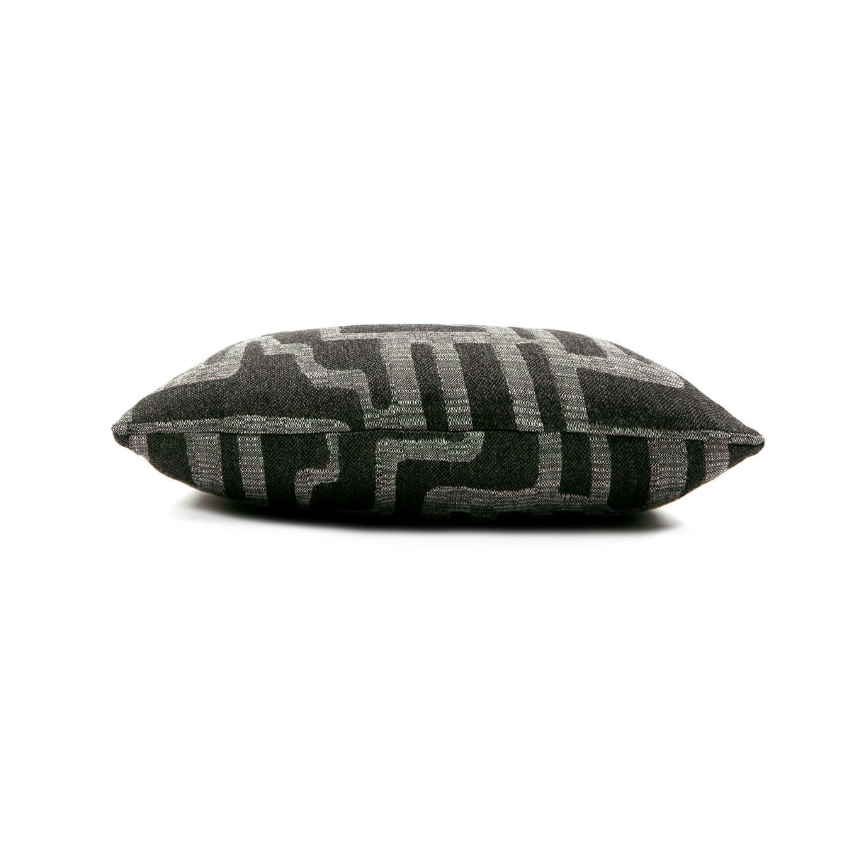 Elaine Smith Noble Charcoal Black 12"x20" Decorative Pillow