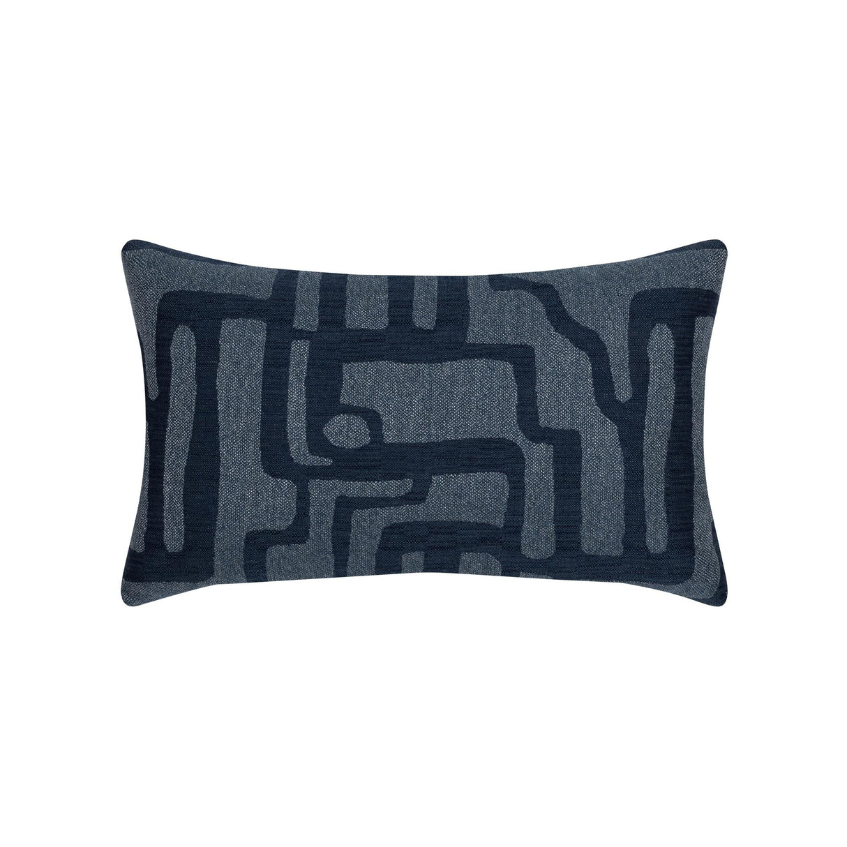 Elaine Smith Noble Indigo Blue 12" x 20" Pillow