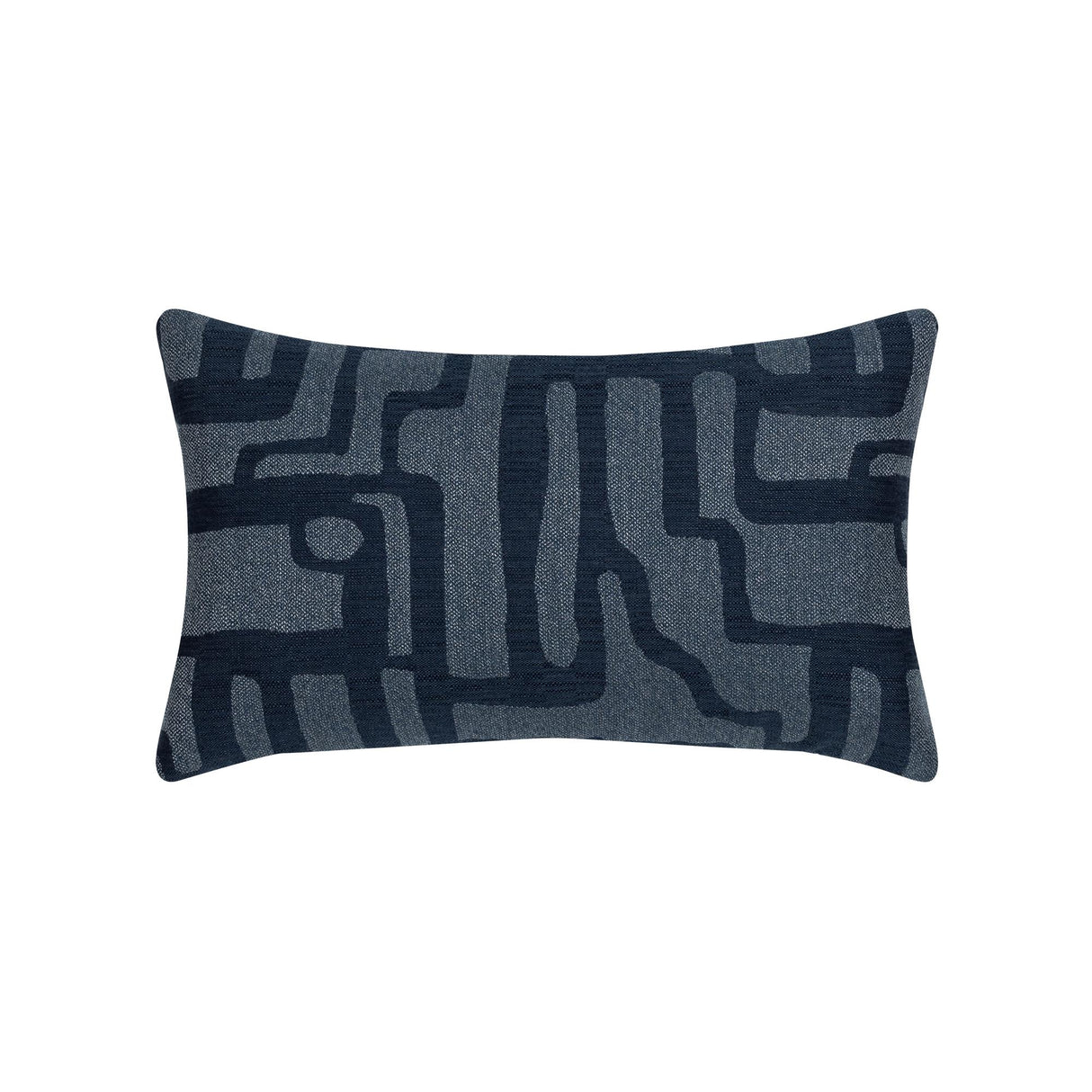Elaine Smith Noble Indigo Blue 12" x 20" Pillow