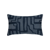 Elaine Smith Noble Indigo Blue 12" x 20" Pillow