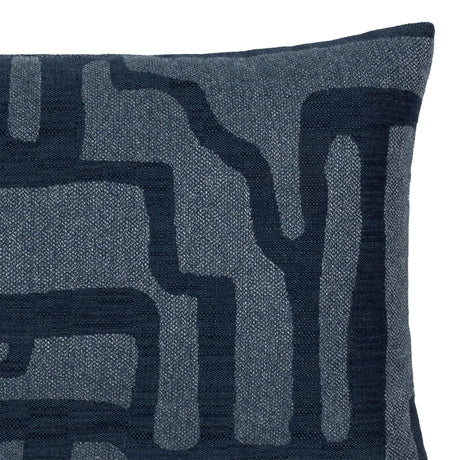 Elaine Smith Noble Indigo Blue 12" x 20" Pillow