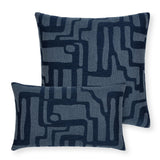 Elaine Smith Noble Indigo Blue 12" x 20" Pillow
