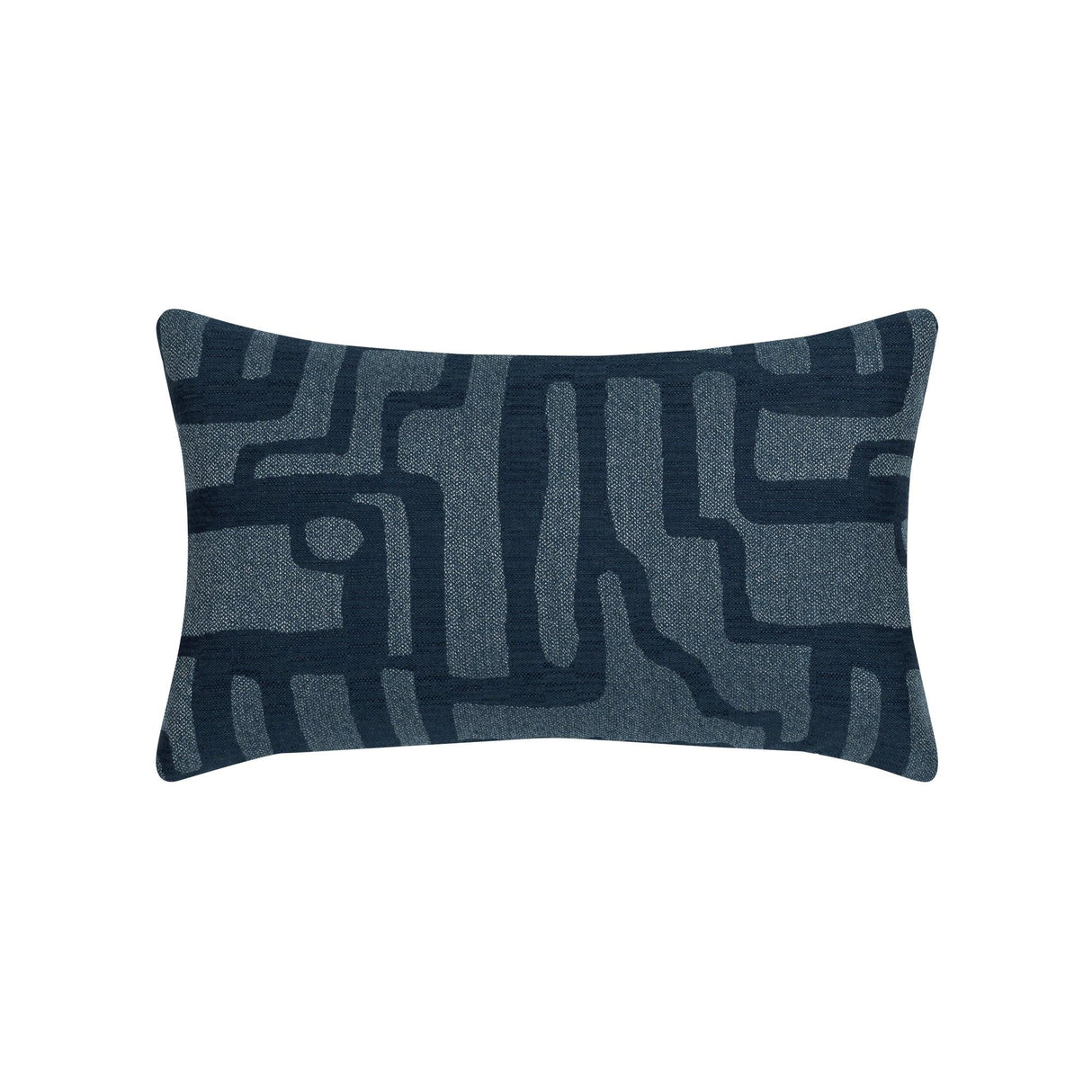 Elaine Smith Noble Indigo Deep Blue 12"x20" Decorative Pillow