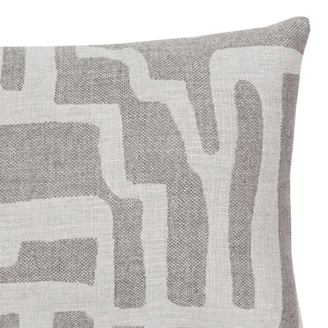 Elaine Smith Noble Pewter Gray 12" x 20" Pillow