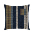 Elaine Smith Voyage Indigo Blue 22" x 22" Pillow