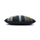 Elaine Smith Voyage Indigo Deep Blue 22"x22" Decorative Pillow
