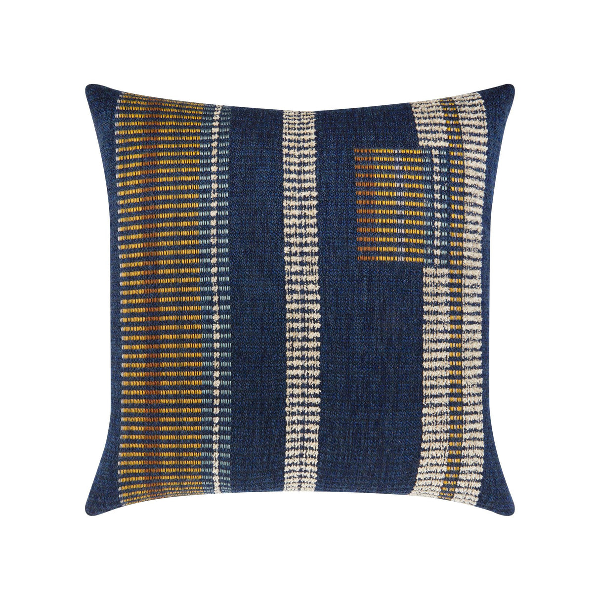 Elaine Smith Voyage Indigo Blue 20" x 20" Pillow