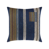 Elaine Smith Voyage Indigo Blue 20" x 20" Pillow