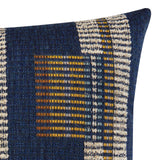 Elaine Smith Voyage Indigo Blue 20" x 20" Pillow