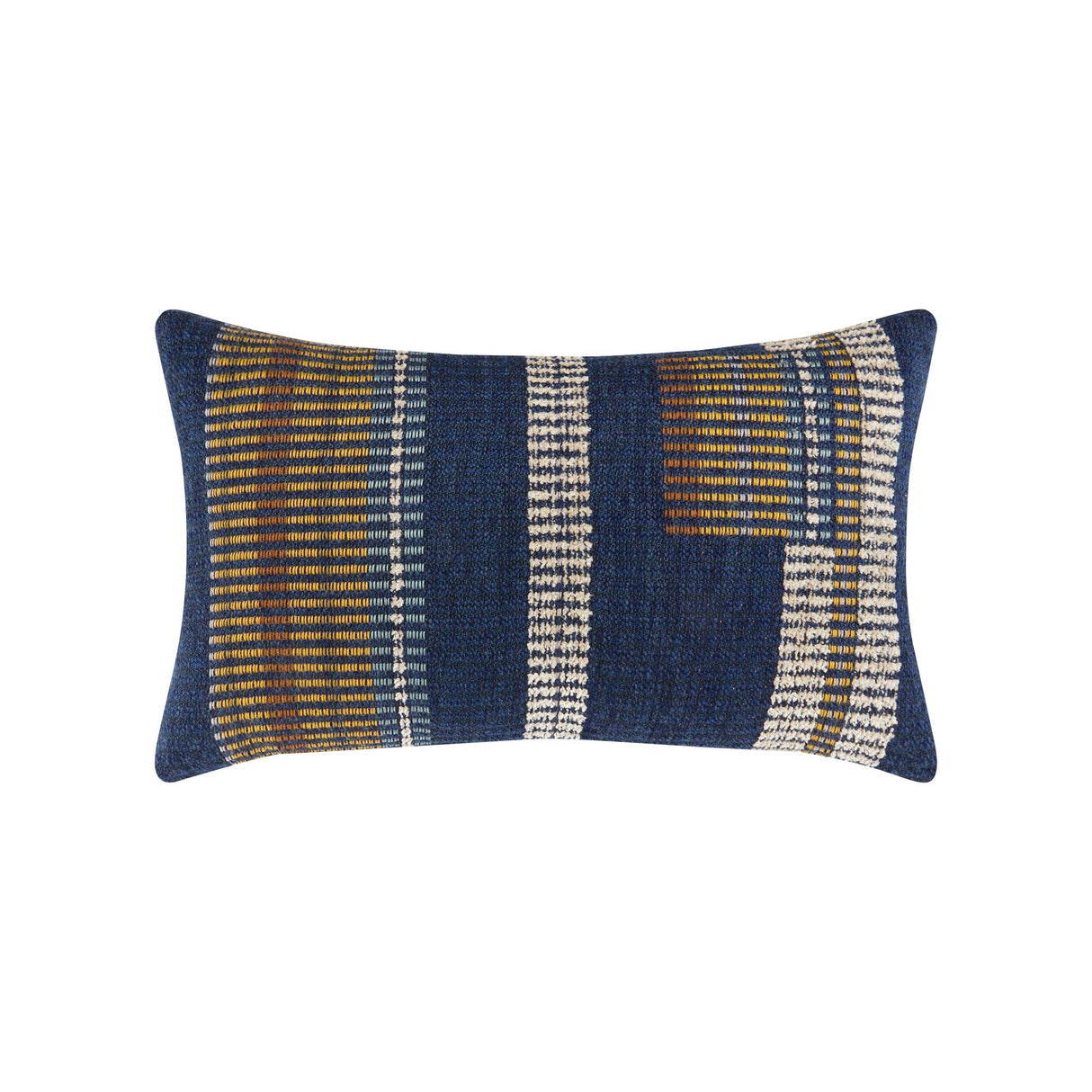 Elaine Smith Voyage Indigo Blue 12" x 20" Pillow