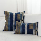 Elaine Smith Voyage Indigo Deep Blue 12"x20" Decorative Pillow